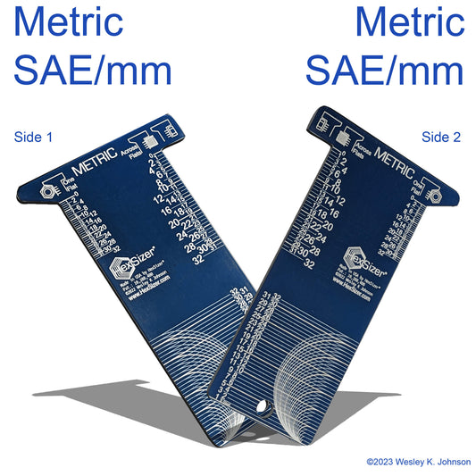 SIDE 1 - SAE Metric / SIDE 2-SAE Metric