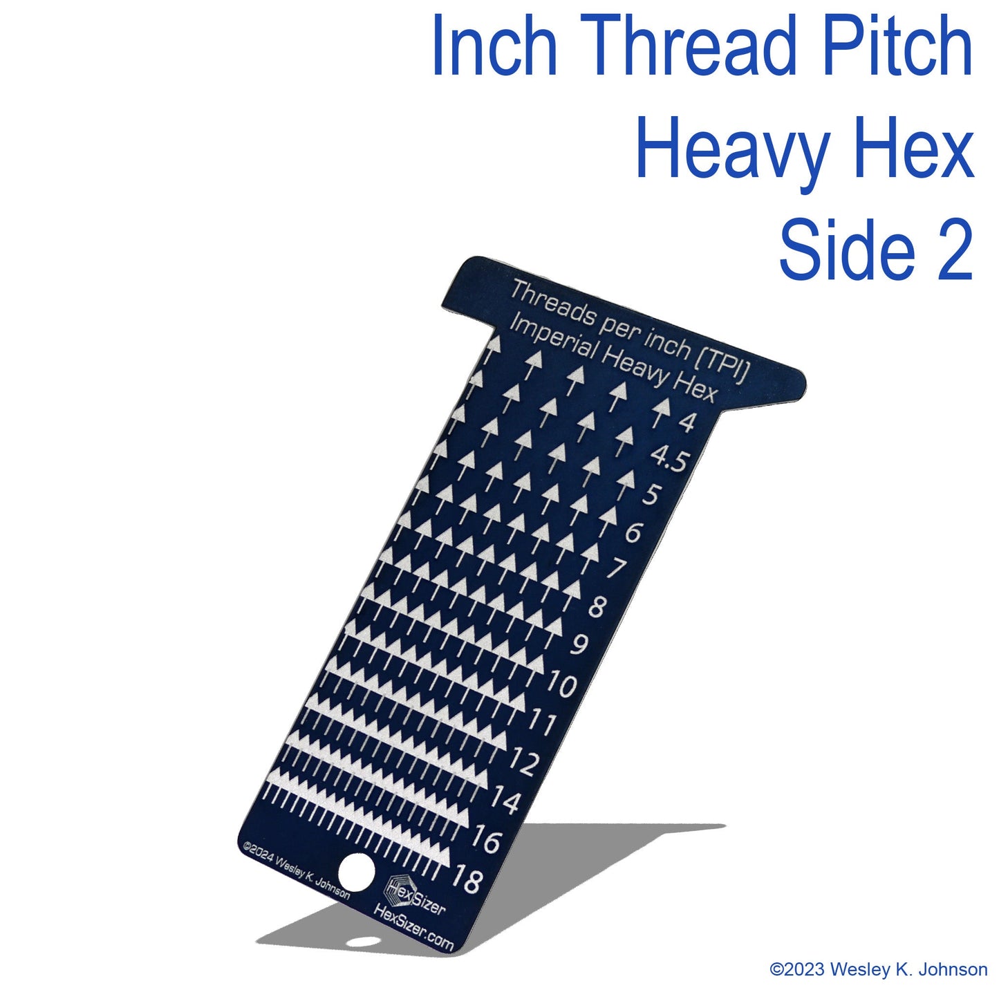 Thread, Nut, and Stud Bolt Size for Heavy Hex - Inch