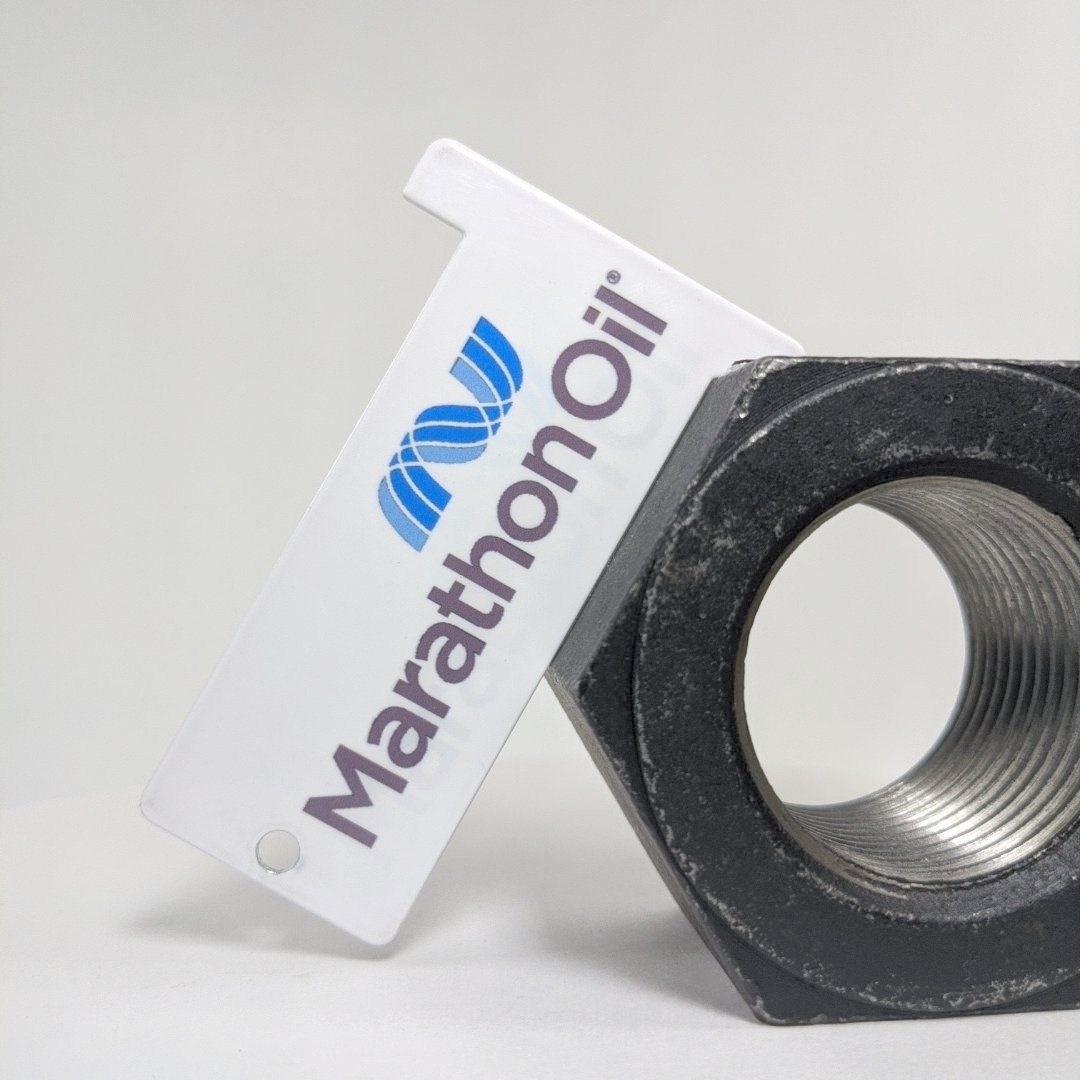 Full-color private-label HexSizer for an oil and gas company