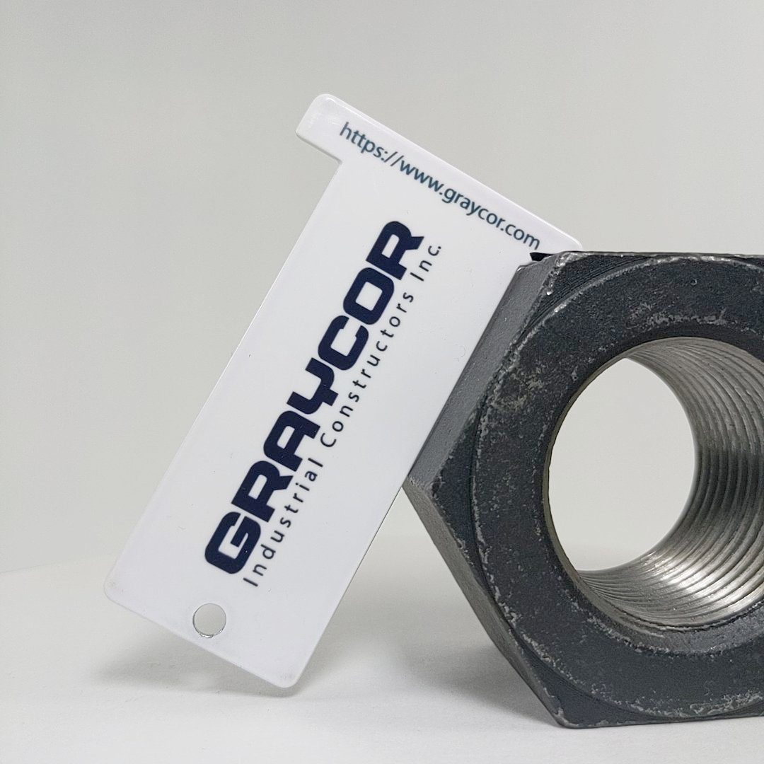 Full-color private-label HexSizer for an industrial construction contractor