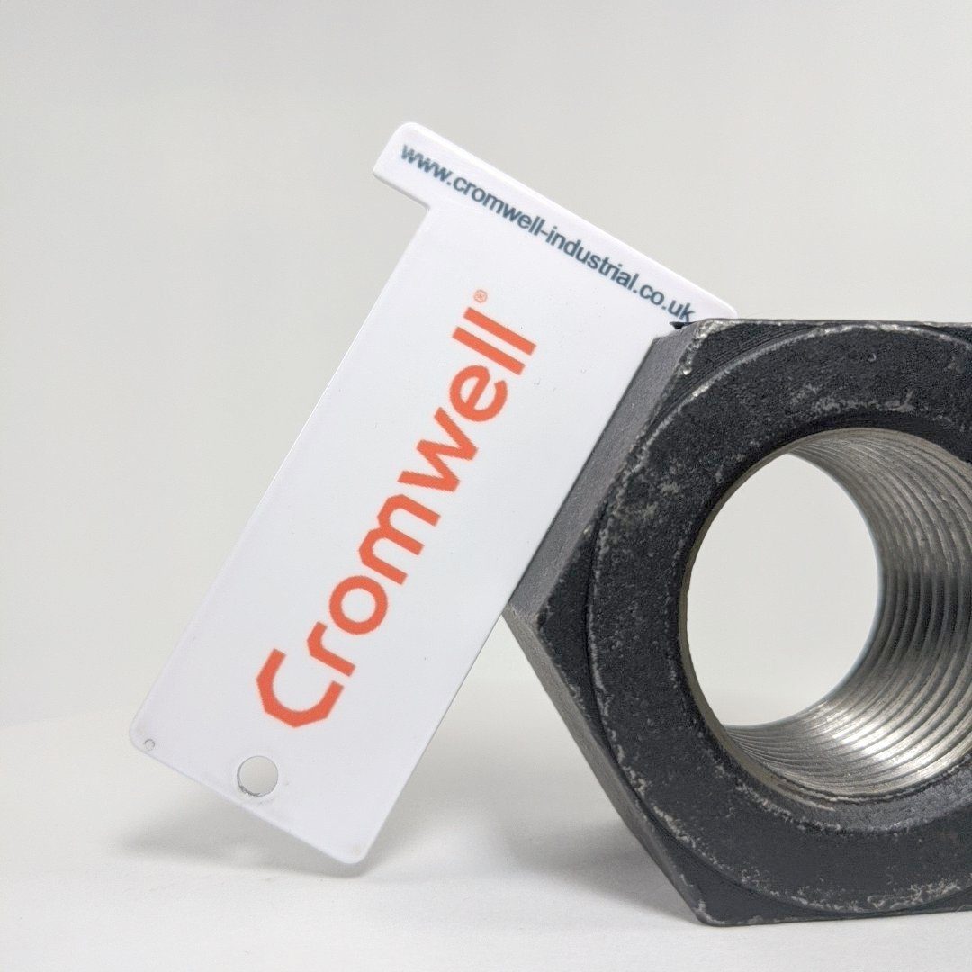 Full-color private-label HexSizer for an industrial tool distributor in the UK