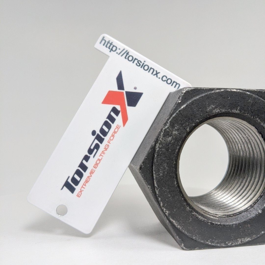 Full-color private-label HexSizer for a bolting tool manufacturer